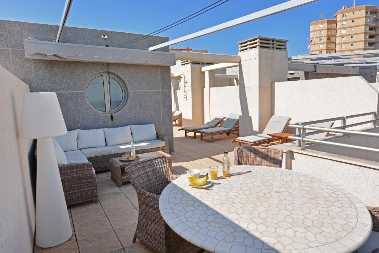 Luxury Beachfront Penthouse By Nras El Campello Buitenkant foto