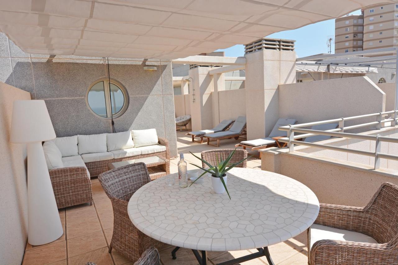 Luxury Beachfront Penthouse By Nras El Campello Buitenkant foto